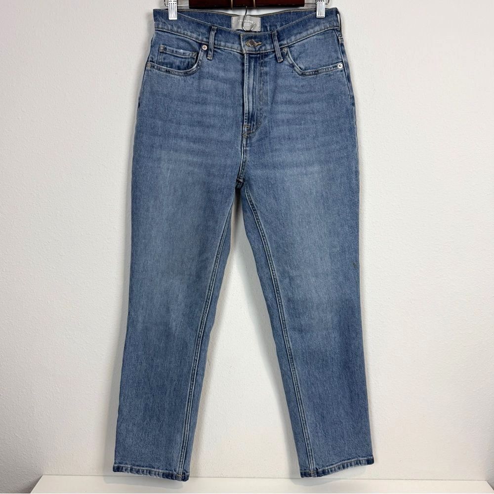Everlane Cheeky Crop Organic Denim Jeans 26 Crop